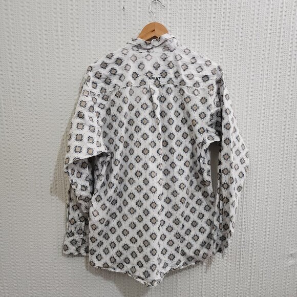 Ariat Men's Team Warner Classic Embroidered Shirt Size Medium - Picture 4 of 16